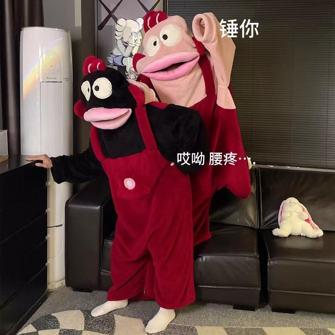 Women's Fish Onesie Pajamas with Shoes - Soft Fleece Adult Footed Sleepwear, Cute Animal Kigurumi