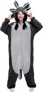 Axolotl Costume Halloween Cute Animal Onesies