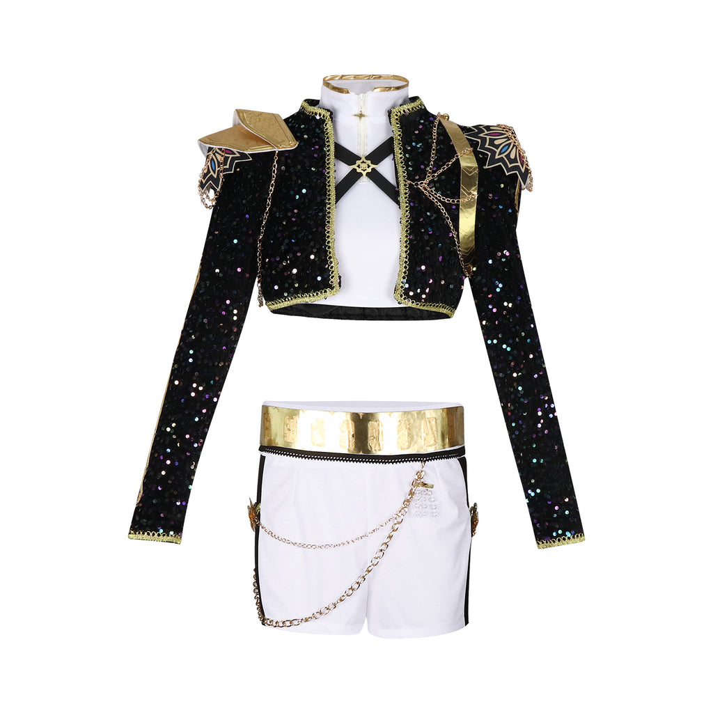 Rumi K - Pop Demon Hunters Cosplay Costume Set for Women & Girls - pajamask