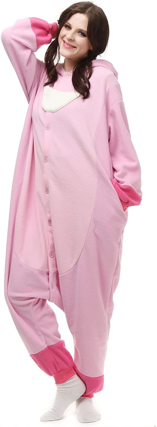 Stitch & Angel & Leroy Onesie Pajamas for Adult & Teenager Halloween Costume Cosplay Outfit