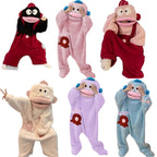Women's Fish Onesie Pajamas with Shoes - Soft Fleece Adult Footed Sleepwear, Cute Animal Kigurumi