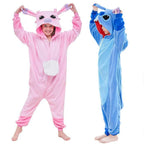 Stitch & Angel Onesie Pajamas for Kids Cute Halloween Costumes