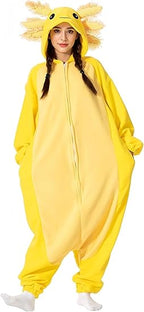 Axolotl Costume Halloween Cute Animal Onesies