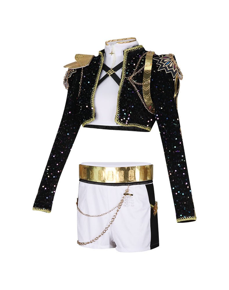 Rumi K - Pop Demon Hunters Cosplay Costume Set for Women & Girls - pajamask