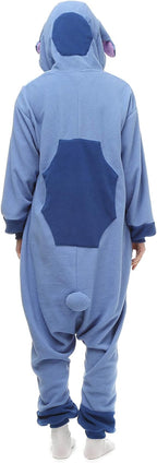 Stitch & Angel & Leroy Onesie Pajamas for Adult & Teenager Halloween Costume Cosplay Outfit