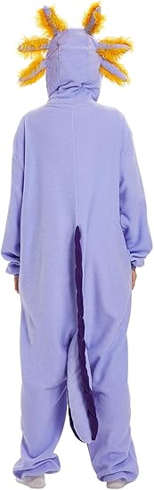 Axolotl Costume Halloween Cute Animal Onesies
