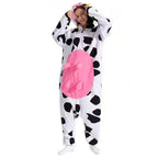 Adult Animal Onesie Pajamas for Men & Women - Unisex Halloween Cosplay Costume, One-Piece Sleepwear