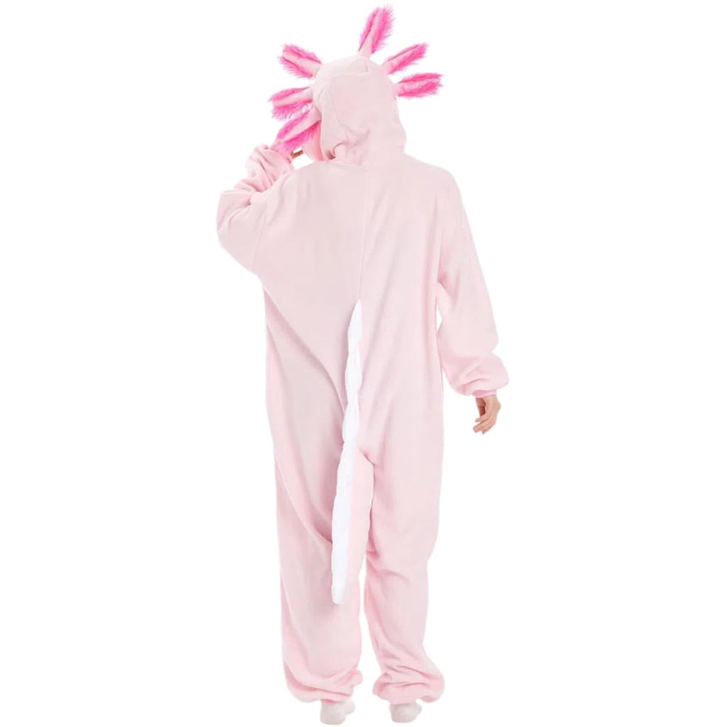 Unique Halloween Costume Ideas Axolotl Onesie for Women & Ladies - pajamask