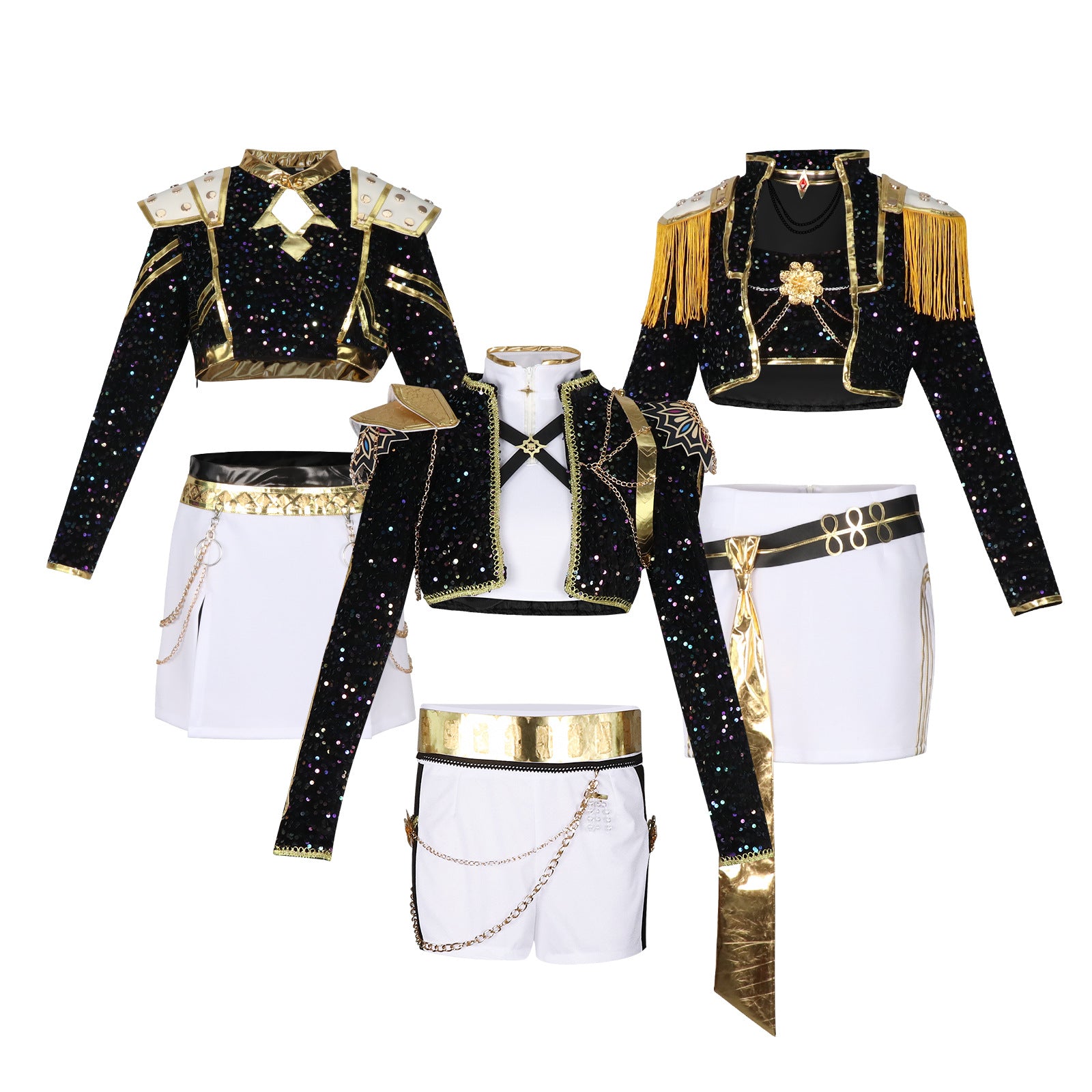 Rumi K - Pop Demon Hunters Cosplay Costume Set for Women & Girls - pajamask