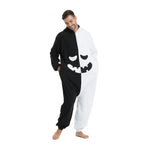 Monokuma Onesie For Women & Men Onesie Pajamas Halloween Outfit - pajamask