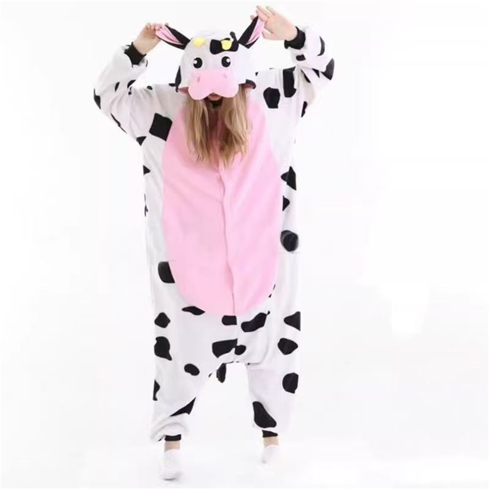 Adult Animal Onesie Pajamas for Men & Women - Unisex Halloween Cosplay Costume, One-Piece Sleepwear