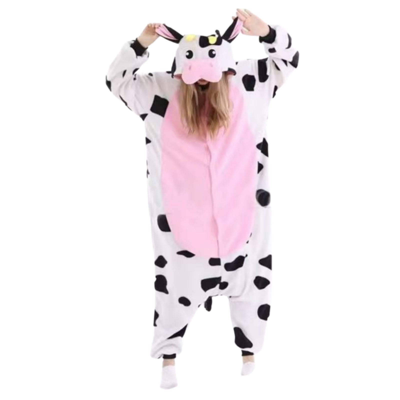 Adult Animal Onesie Pajamas for Men & Women - Unisex Halloween Cosplay Costume, One-Piece Sleepwear